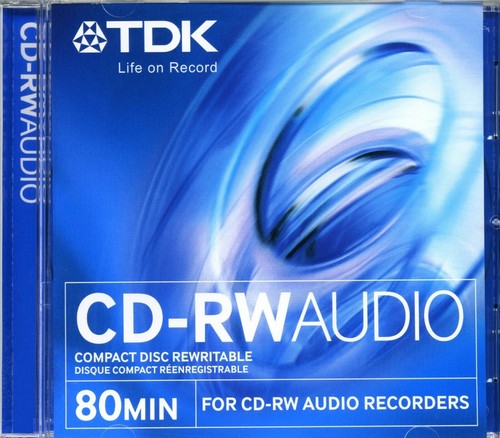 Tdk rw80 cd - /, cd-rwxg80jca