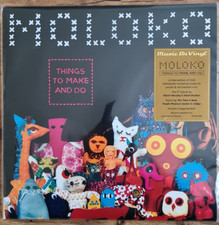 MOLOKO THINGS TO MAKE AND DO COLORED 2LP LIMITED EDITION #001584 MINT