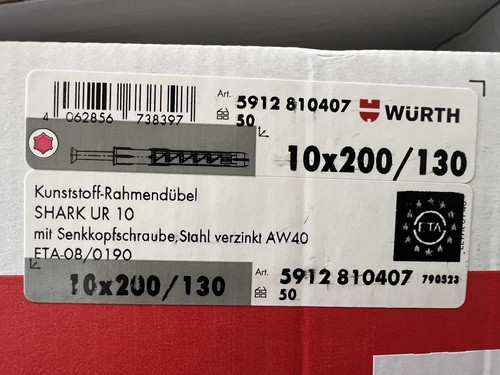 Würth kunststoff rahmendübel - würth, kunststoff-rahmendübel