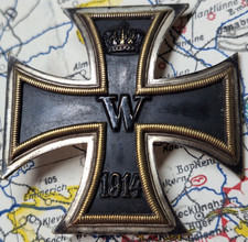 EK1 Eiserne Kreuz 1. Klasse Gewölbt Militaria Orden Abzeichen 1914 Nadelsystem