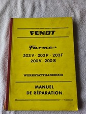 FENDT Farmer 203 V 203 P 203 F