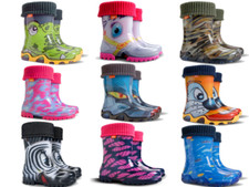 Demar gefüttert gummistiefel - gefüttert,