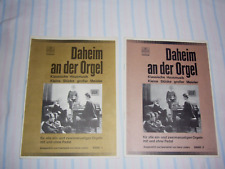 2 x DAHEIM AN DER ORGEL - Klassische Hausmusik - Band 1 & 2