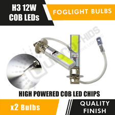 2x Auto H3 COB 12W Xenon hellweiß Birne Nebelscheinwerfer 6000K Lampe 453 DRL