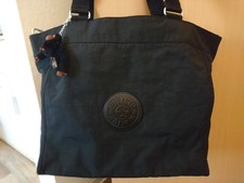Kipling großer Shopper, Tasche Crossbody schwarz Kippling mit Anhänger  - NEU -