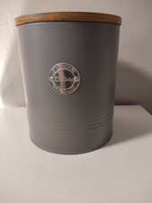 Taifun Grau Keksdose Rund