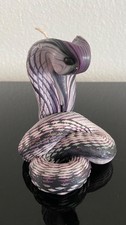 Kerze - Schlange - Cobra -  Wachsfigur - Höhe 11 cm - Wachskunst - Tierfigur