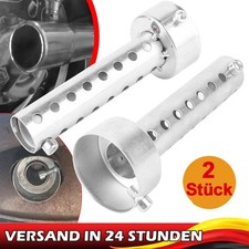 2Stk. 48mm Motorrad Auspuff