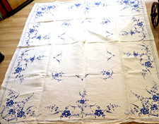 VILLEROY BOCH V&B Alt Luxemburg Tischdecke 1,45 x 1,30 m leichte GBS Baumw. 3964