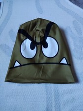 Super Mario Gumba Mütze Braun, Beidseitig Bedruckt, Ungetragen