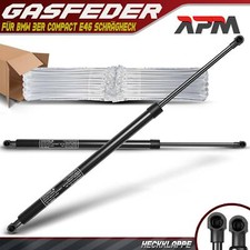 2x Gasfeder Heckklappe Dämpfer 627mm 660N für BMW 3er Compact E46 Schrägheck