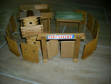 DDR Ranch Fort Westernstadt Cowboy Indianer Holzspielzeug