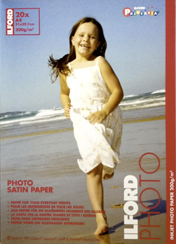 Ilford fotopapier blatt - 20,