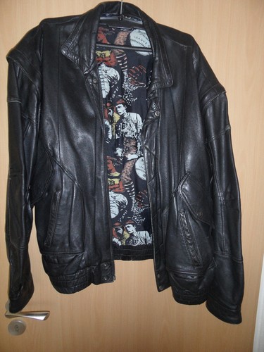 Echt lederjacke 90iger jahre - 90iger,