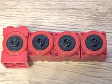 4x Lego 9v Micromotor (2 Funktionsfähig, 1 Eingeschränkt, 1 Defekt) *lesen*