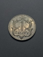 1 Zloty 1929 Republik Polen
