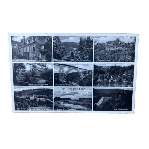Postkarte bergisch land - bergisch,