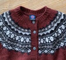 Norweger Island Strickmantel