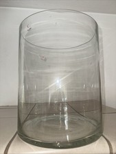 XXL Blumentopf Glas Blumen-Übertopf rund Transparent Øca.25cm H: ca.30cm La Vida