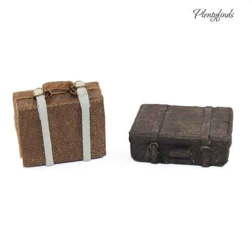 Miniatur koffer braun - koffer,