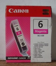 Canon BCI-6M magenta Tinte für PIXMA i560 i865 i905D i9100 i9950 S800 S900 OVP