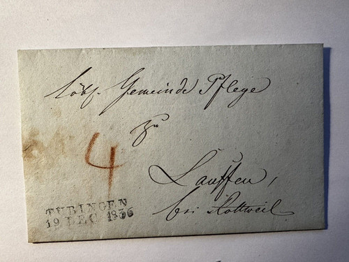 Vorphilatelie brief aus - vorphilatelie,