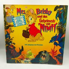 Vinyl Mrs. Brisby und das Geheimnis von Nimh Hörspiel Schallplatte BESCHREIBUNG