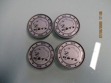 4 Nabenabdeckungen/Radkappen für Alufelgen von NFD /DOTZ