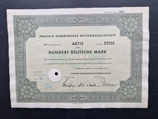 Aktie Phoenix Gummiwerke AG