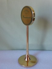 Messingständer RESERVIERT Hotel Gastronomie Schild Messing Tischreservierung