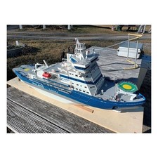 Bauplan Eisbrecher Polaris Schiffsmodell Modellbauplan