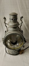 Eisenbahnlampe elektrifiziert