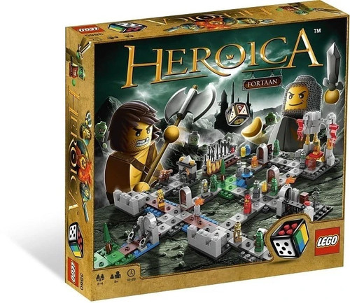 Lego spiel heroica - spiel, fortaan