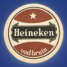 Bierdeckel Heineken bier/