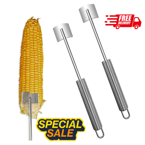 2pc stainless steel corn - 2pc,