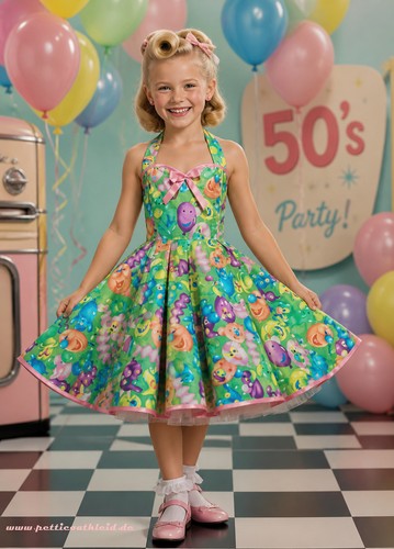 Petticoat kleid mädchen - petticoat,