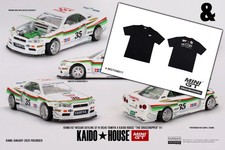 1:64 Mini GT - Nissan Skyline TAMIYA KAIDO HOUSE The GRASSHOPPER & T-Shirt M B.