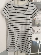 Damen longshirt gestreift - longshirt,