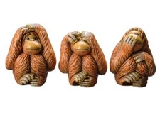 Drei Affen: nichts hören