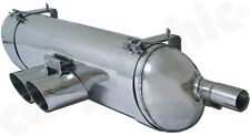 CARGRAPHIC Sport Endschalldämpfer Porsche 986 Boxster 2,7l / S 3,2l TÜV Auspuff