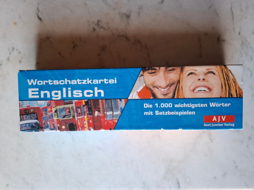 Wortschatzkartei englisch die - wortschatzkartei,