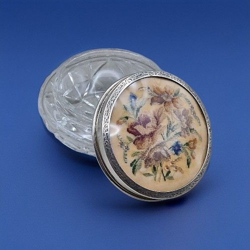 Sterling silber petit point - sterling,