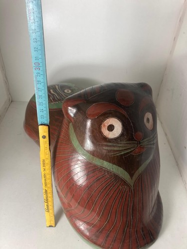 Tonala katze handbemalt mexiko - tonala,