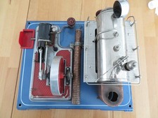 Wilesco große Dampfmaschine mit Kamin