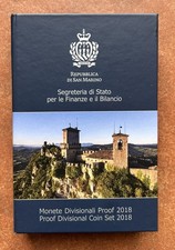 Original KMS 2018 San Marino + 2€ Gedenkmünzen Tintoretto + Bernini PP