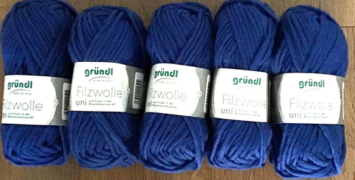 Filzwolle uni - (kg/48€),