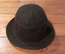 Original Borsalino Filzhut Cloche Glockenhut Lodenhut Wolle grün Gr. 57 wie neu