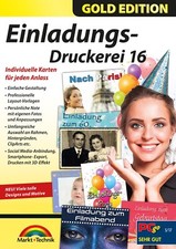Einladungs-Druckerei 16 Gold -
