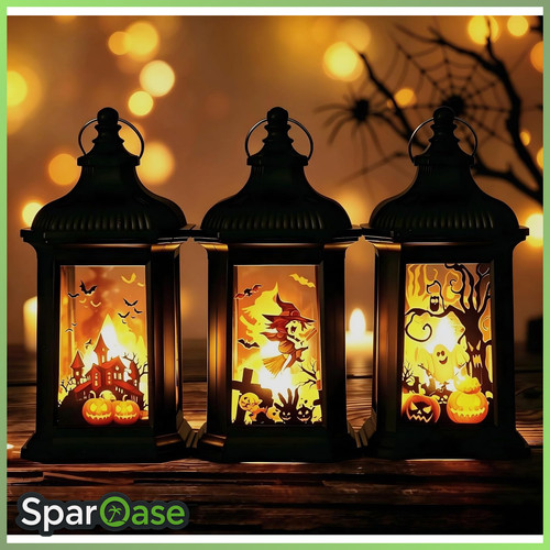 Halloween deko innen laterne - halloween,
