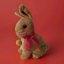 Lindt Goldhase, Plüschtier, ca, 28 cm, mit Glocke und Reißverschluss